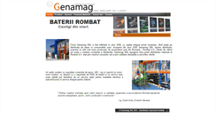 Desktop Screenshot of genamag.ro