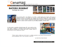 Tablet Screenshot of genamag.ro